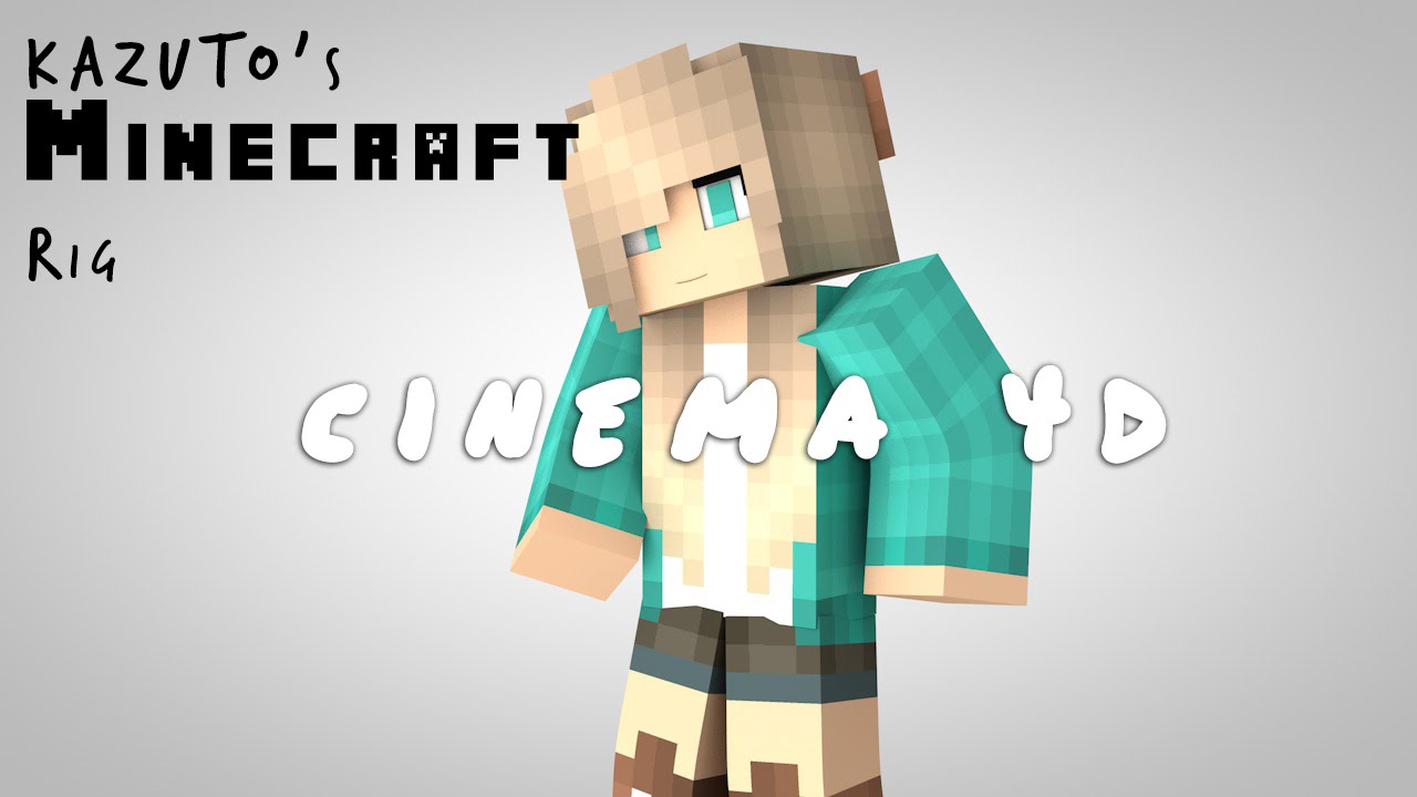 Character Rig Cinema 4d Minecraft